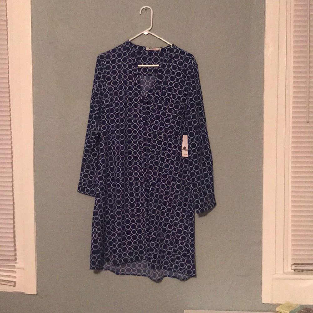 Blue Just Fab Dress